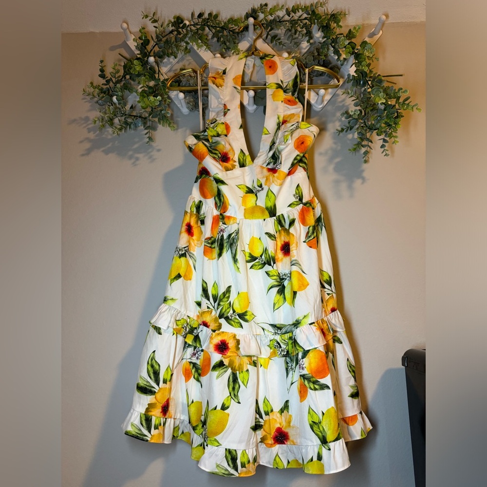 NSR Lemon Summer Dress